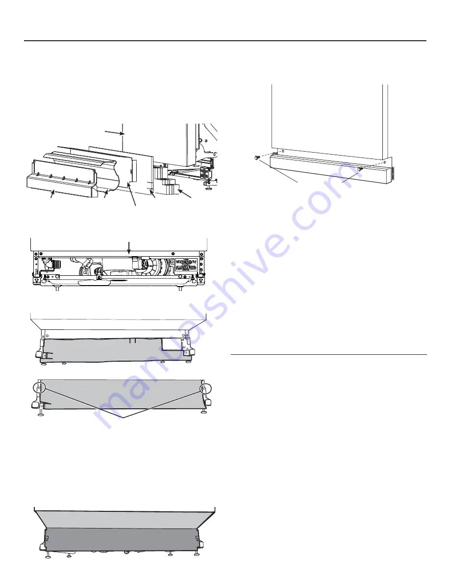 GE Built-In Dishwasher Installation Instructions Manual Download Page 47