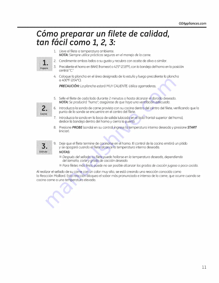 GE C5980 Owner'S Manual Download Page 67