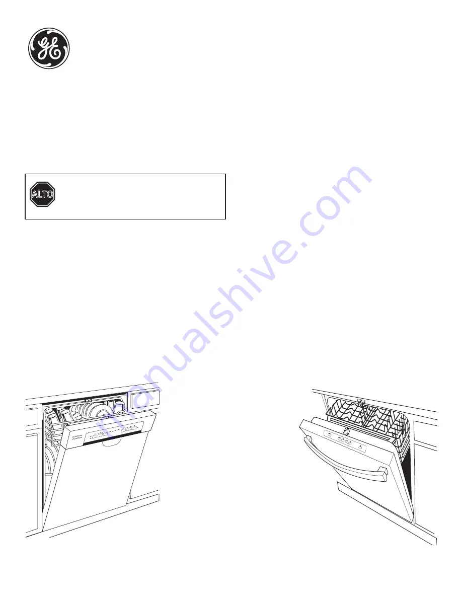 GE CDT725SSFSS Installation Instructions Manual Download Page 33