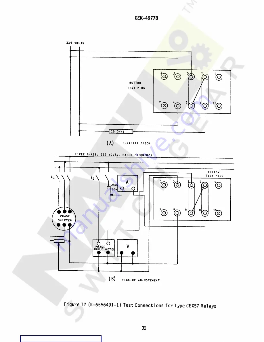 GE CEX57D Скачать руководство пользователя страница 30