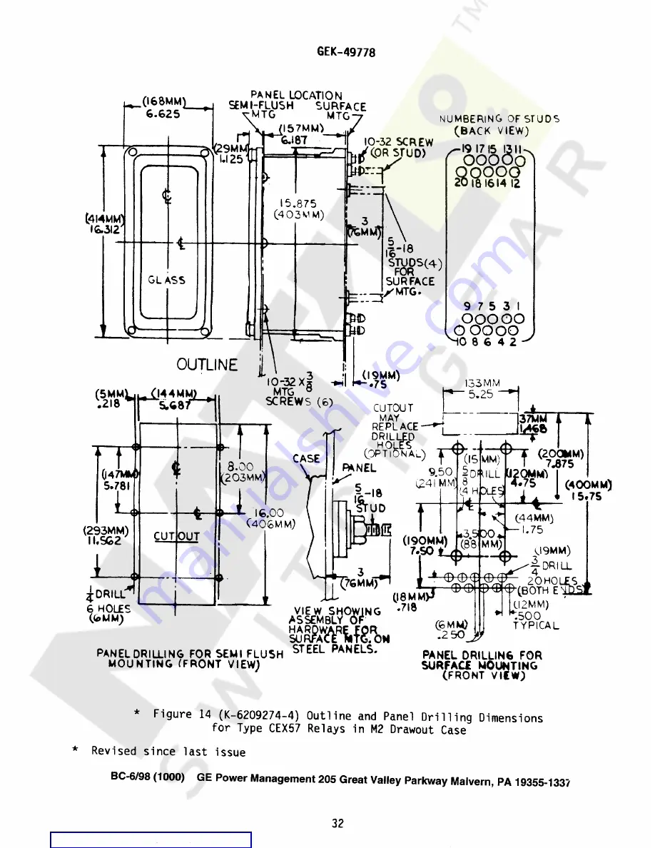 GE CEX57D Скачать руководство пользователя страница 32