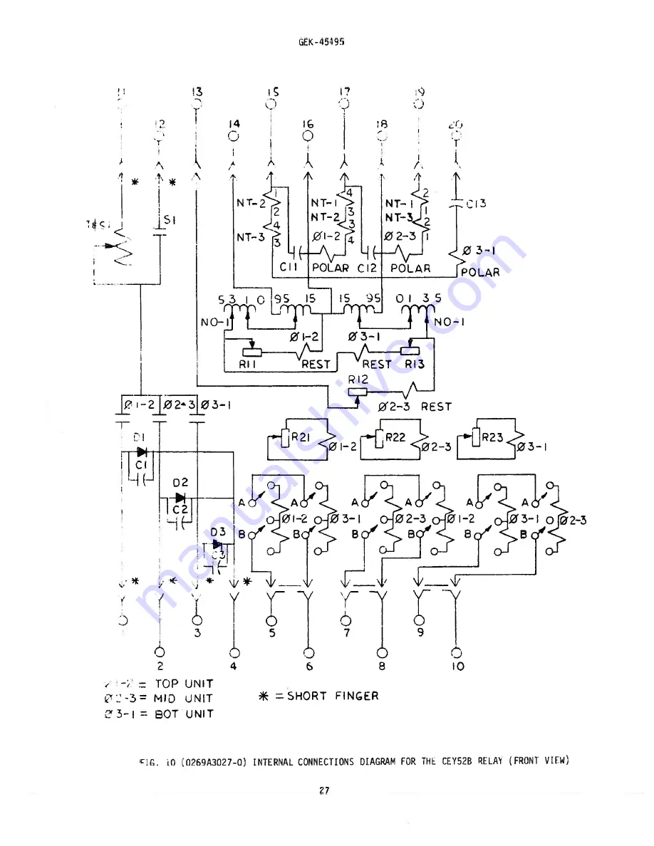 GE CEY52B Скачать руководство пользователя страница 27