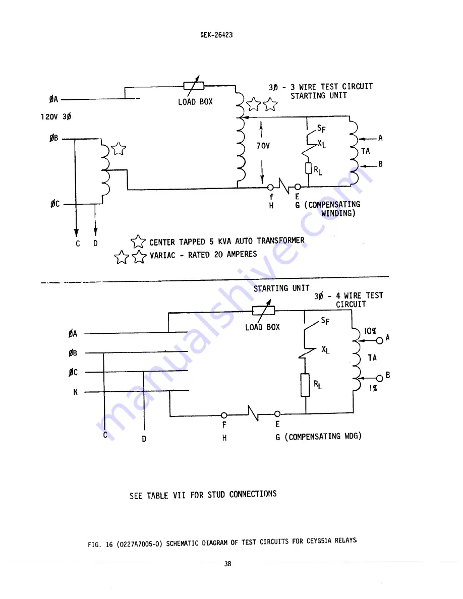 GE CEYG51A Скачать руководство пользователя страница 38