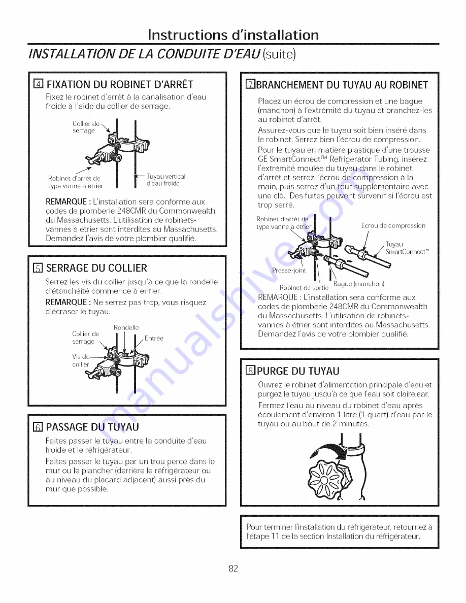 GE CFE28TSHBSS Owner'S Manual And Installation Instructions Download Page 82