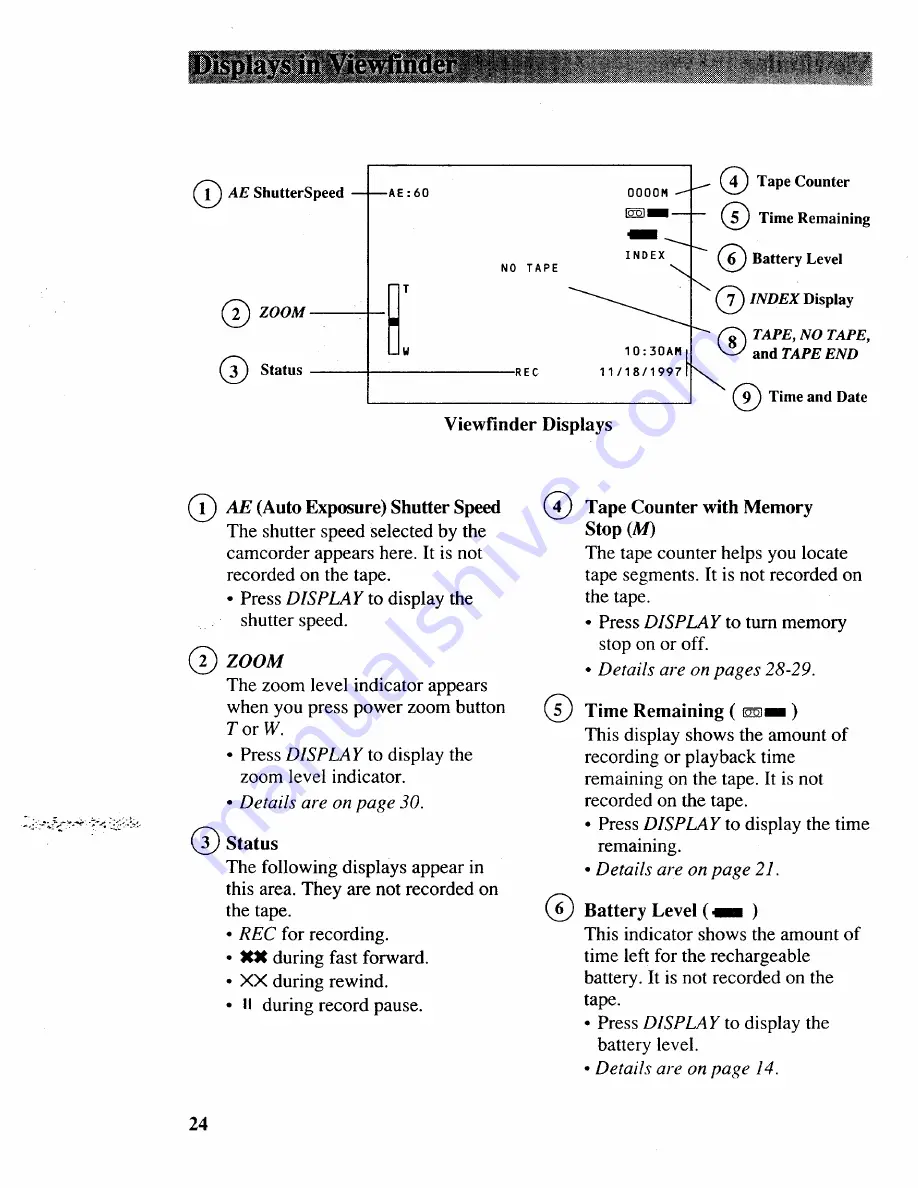 GE CG733 User Manual Download Page 26