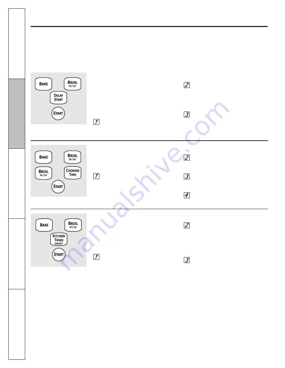 GE CGS980 Owner'S Manual & Installation Instructions Download Page 24