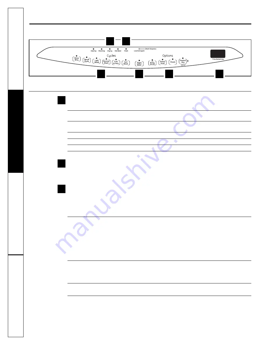 GE CleanSteel GLD4456RCS Owner'S Manual Download Page 10