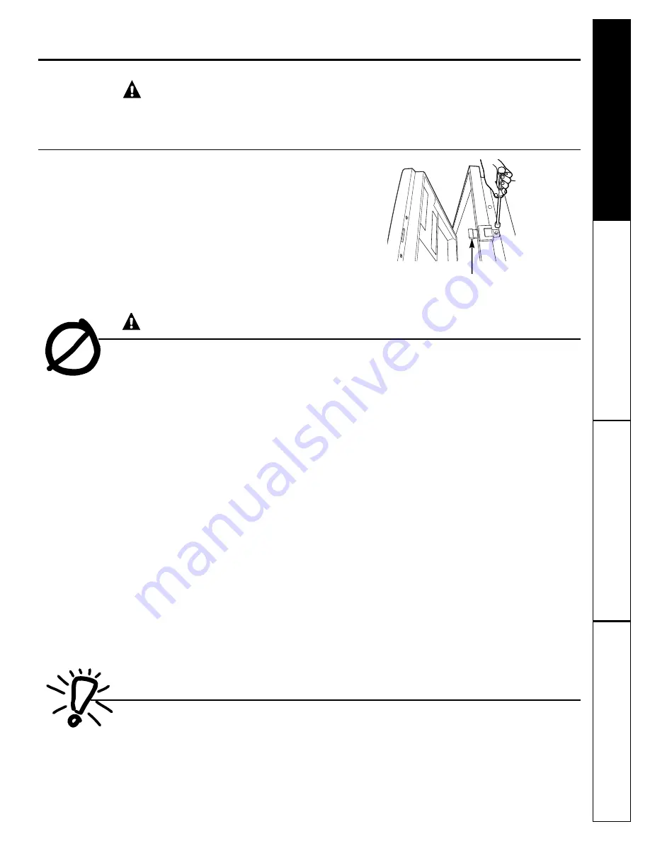 GE CleanSteel GLD4456RCS Owner'S Manual Download Page 27