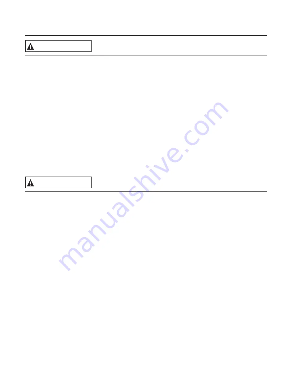 GE Compact Electric Free-Standing Ranges Owner'S Manual Download Page 38