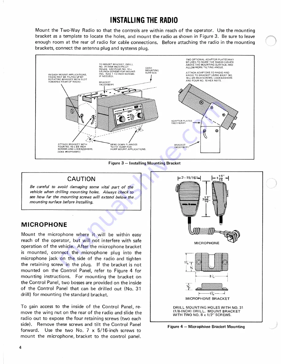 GE Custom MVP Installation Manual Download Page 4