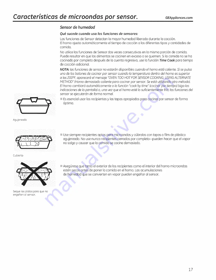 GE CVM1750 Owner'S Manual Download Page 45