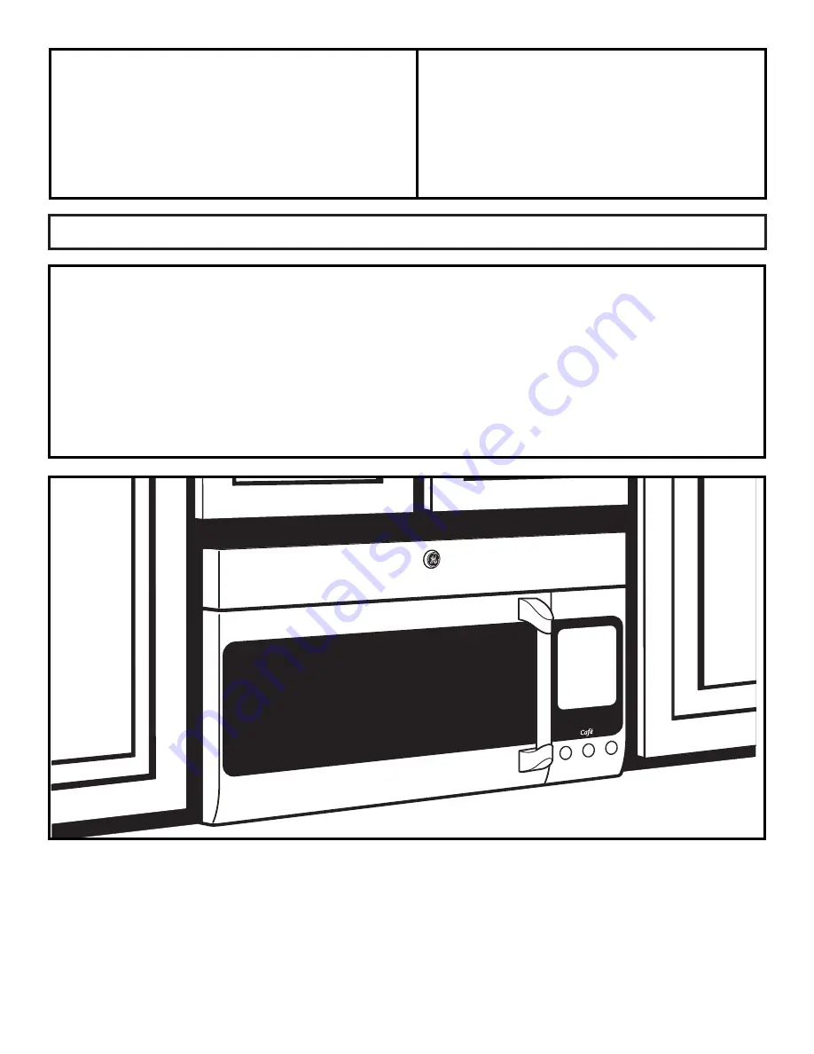 GE CVM2072SMSS Installation Instructions Manual Download Page 1