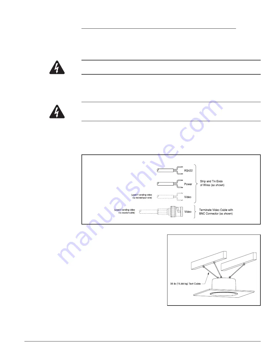 GE CyberDome Series Installation Manual Download Page 15