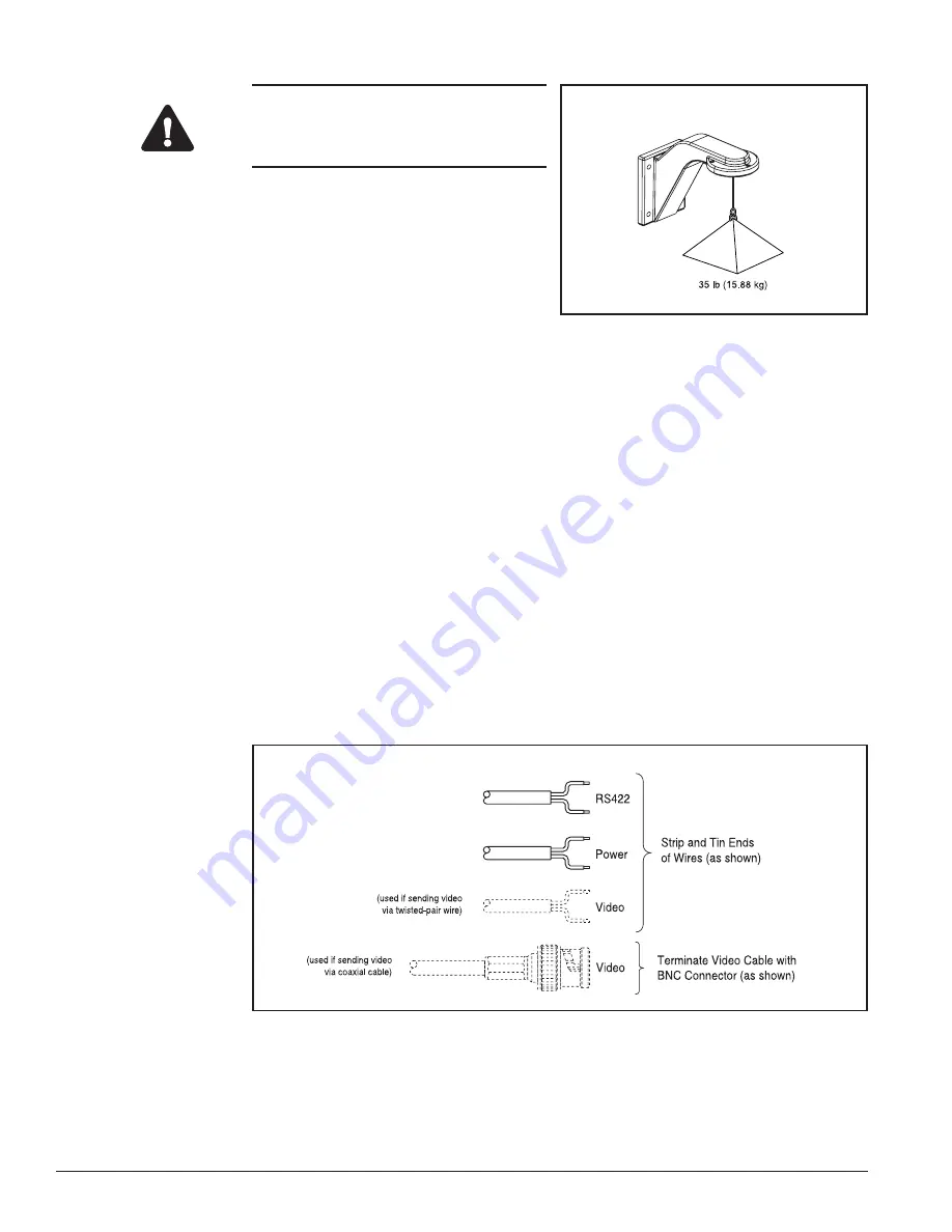 GE CyberDome Series Installation Manual Download Page 18