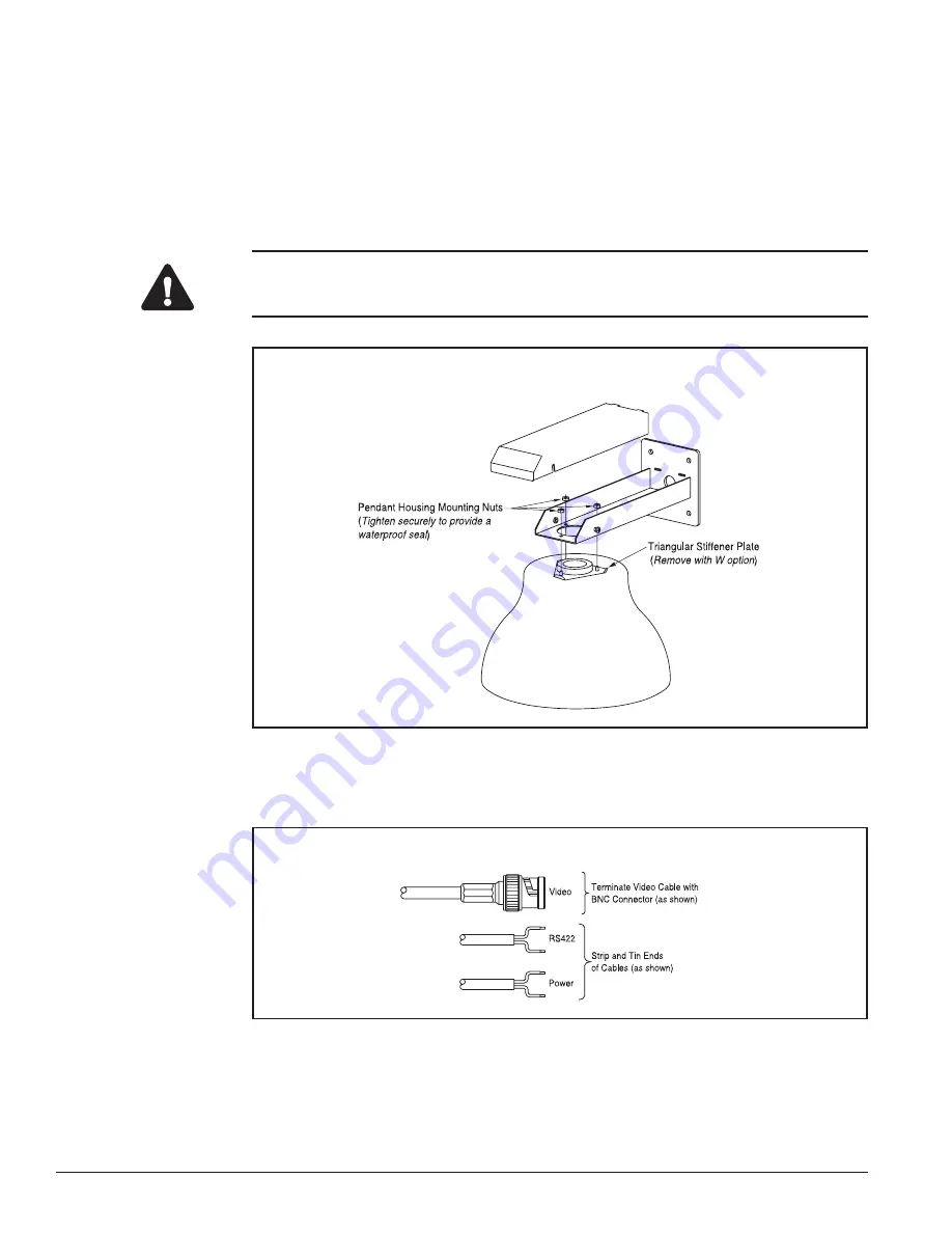 GE CyberDome Series Installation Manual Download Page 50