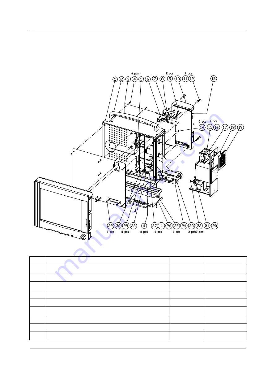 GE Datex-Ohmeda S/5 Series Technical Reference Manual Download Page 321