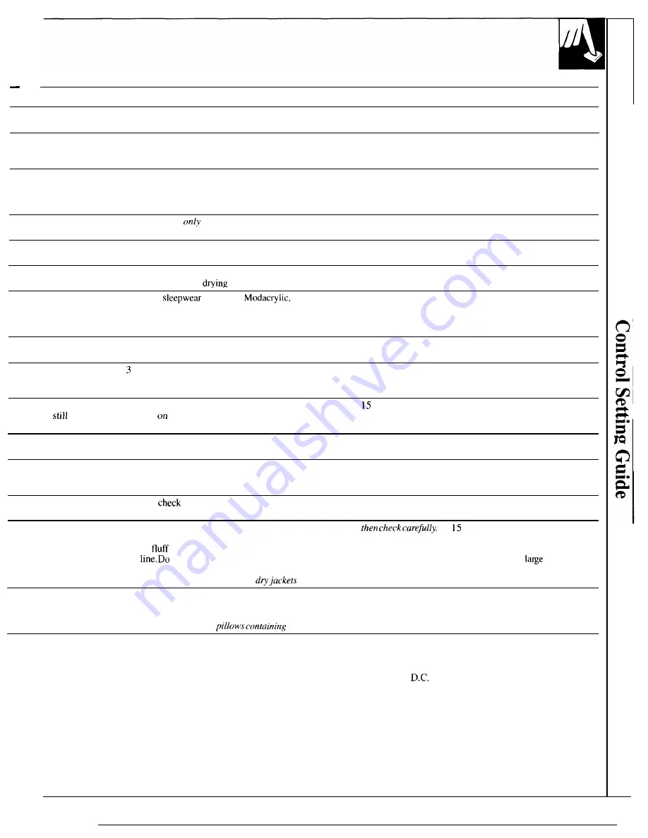 GE DDE7106R Use & Care Manual Download Page 9