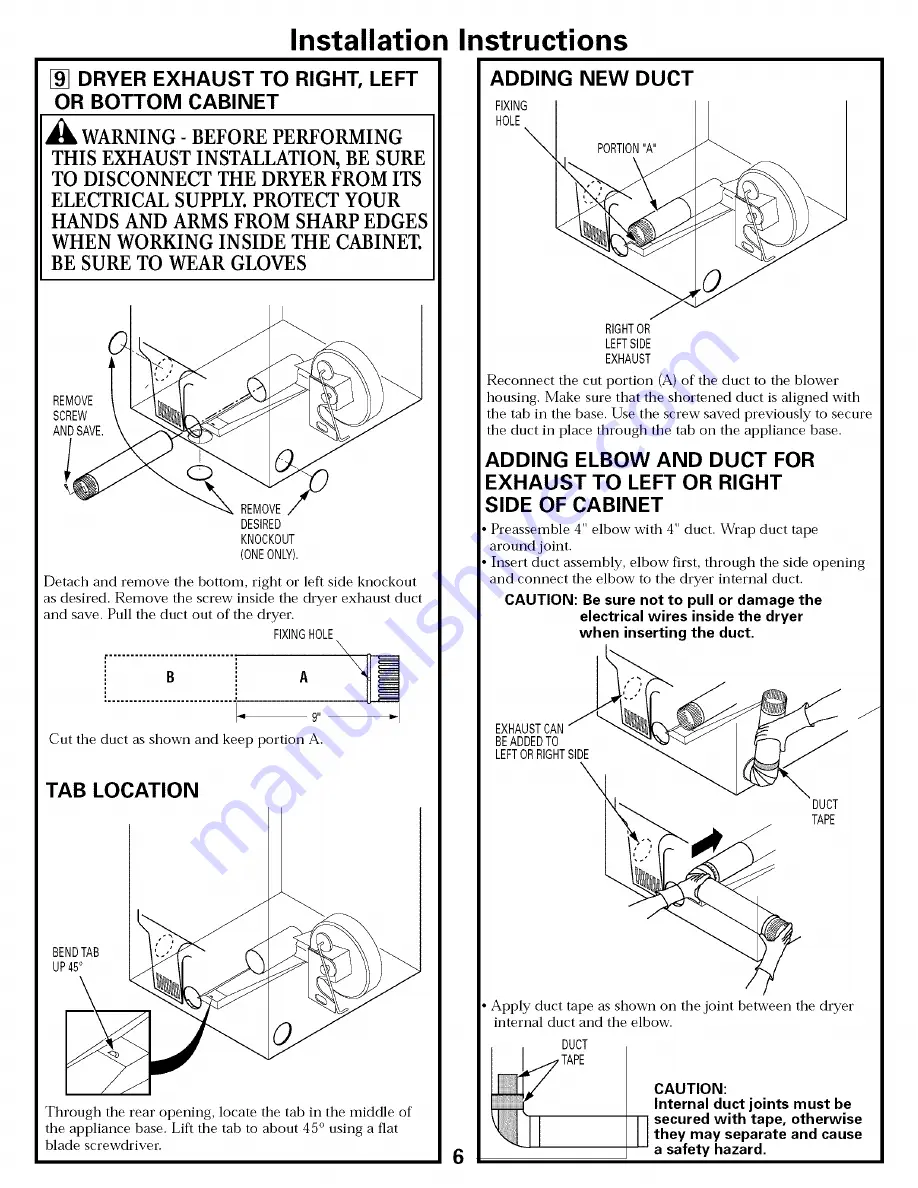 GE DNCD450EG1WC Скачать руководство пользователя страница 6