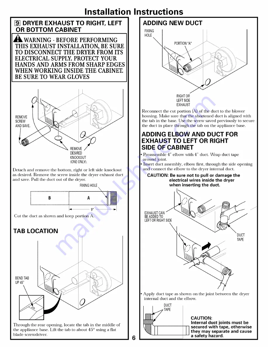 GE DNCD450EG7WC Скачать руководство пользователя страница 6