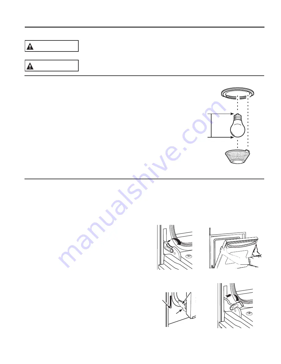 GE Double Oven Self-Cleaning Gas Ranges Owner'S Manual Download Page 24