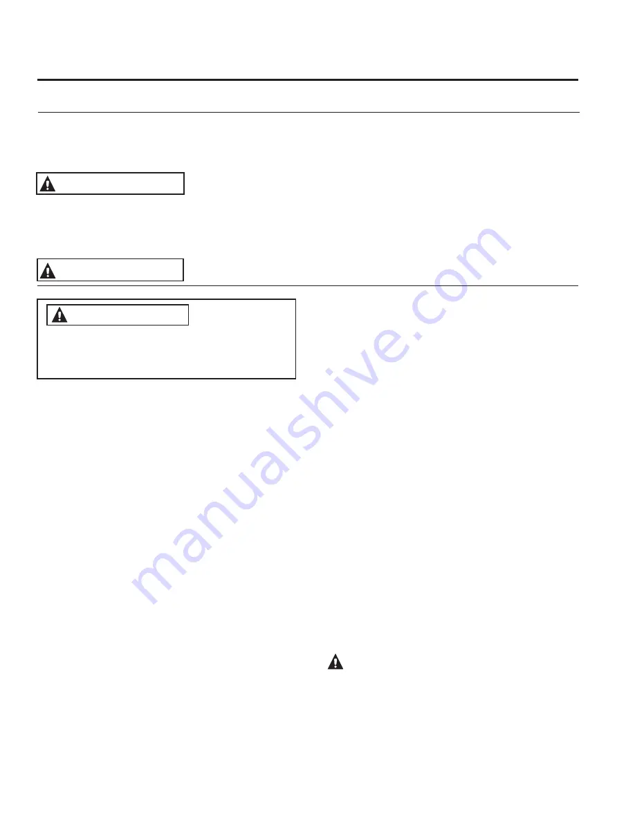 GE Double Oven Self-Cleaning Gas Ranges Owner'S Manual Download Page 31