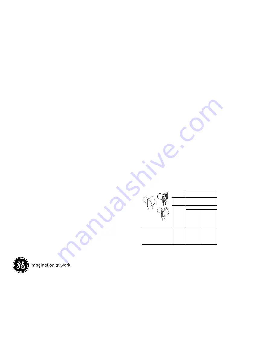 GE DuraDrum GTDP300EM Dimensions And Installation Information Download Page 2