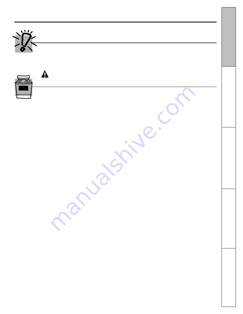 GE ECBS68 Owner'S Manual Download Page 3