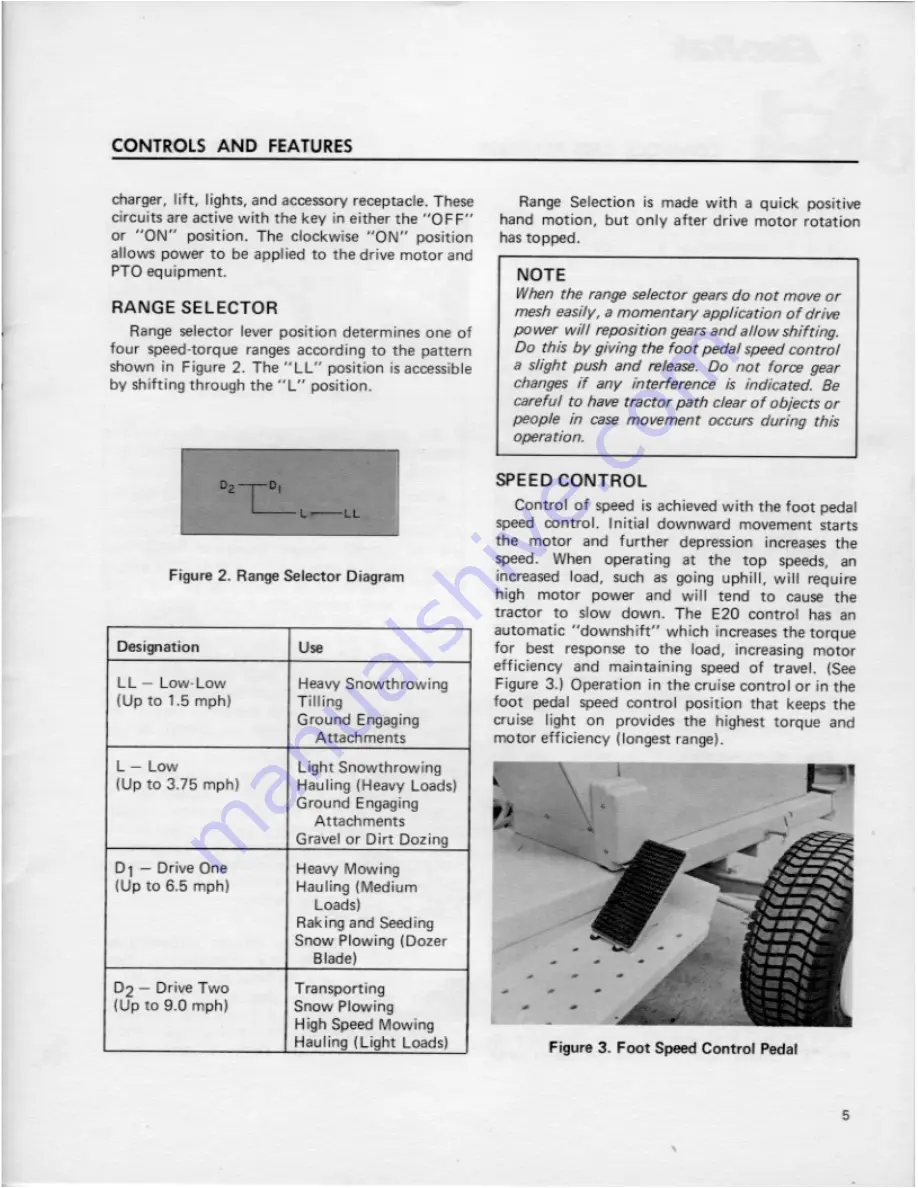 GE Elec-Trak E20 Скачать руководство пользователя страница 7