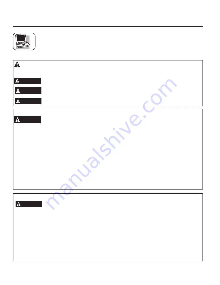 GE FUF14 Owner'S Manual & Installation Instructions Download Page 36