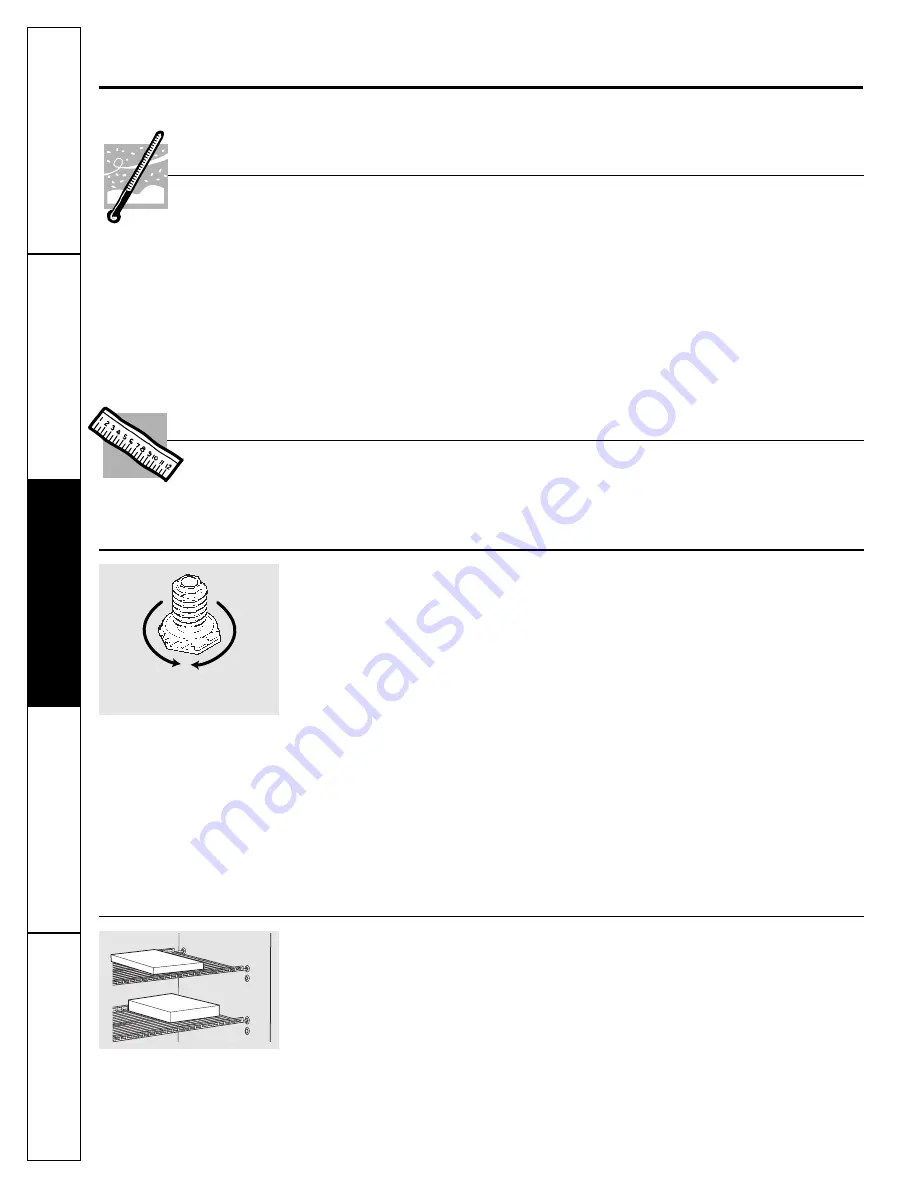 GE FUF14DVRWW Owner'S Manual & Installation Instructions Download Page 36