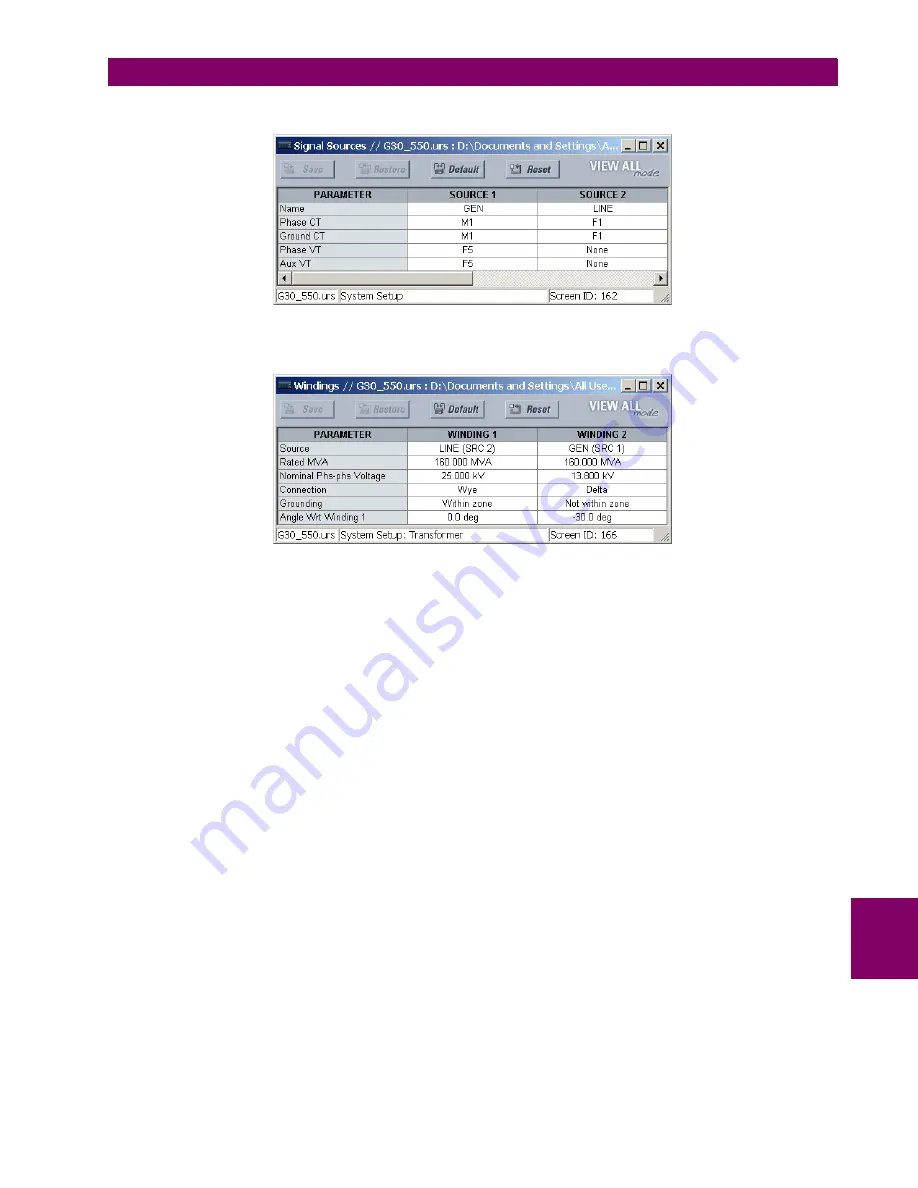 GE G30 Instruction Manual Download Page 459