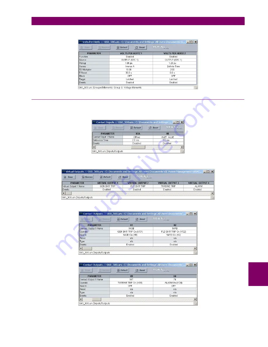 GE G30 Instruction Manual Download Page 467