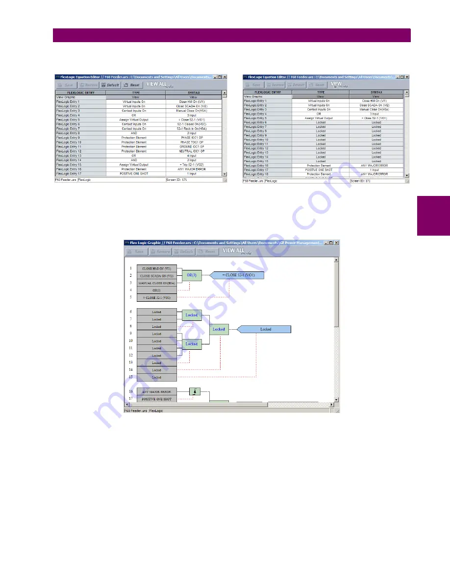 GE G60 UR Series Instruction Manual Download Page 111