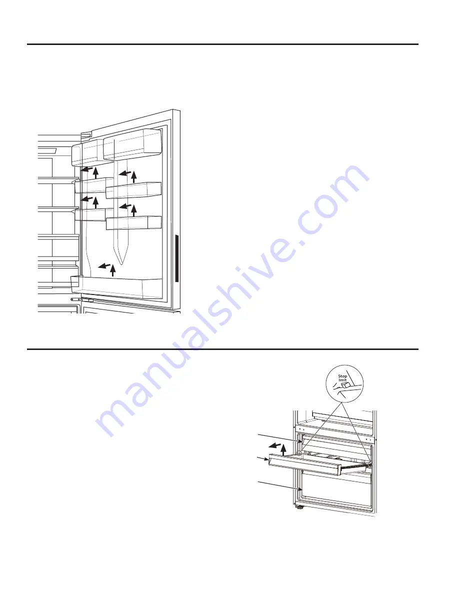 GE GBE17HYRFS Owner'S Manual & Installation Instructions Download Page 23