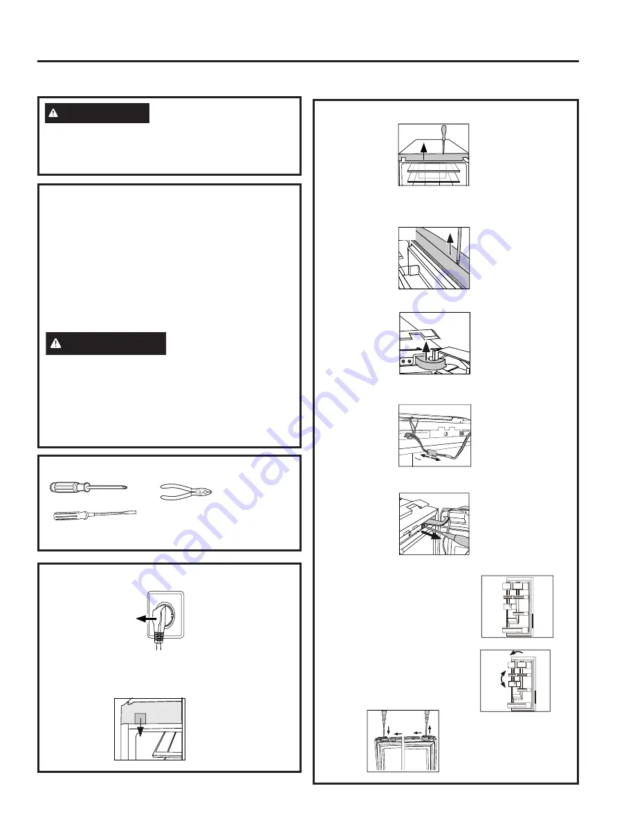 GE GBE17HYRFS Owner'S Manual & Installation Instructions Download Page 43