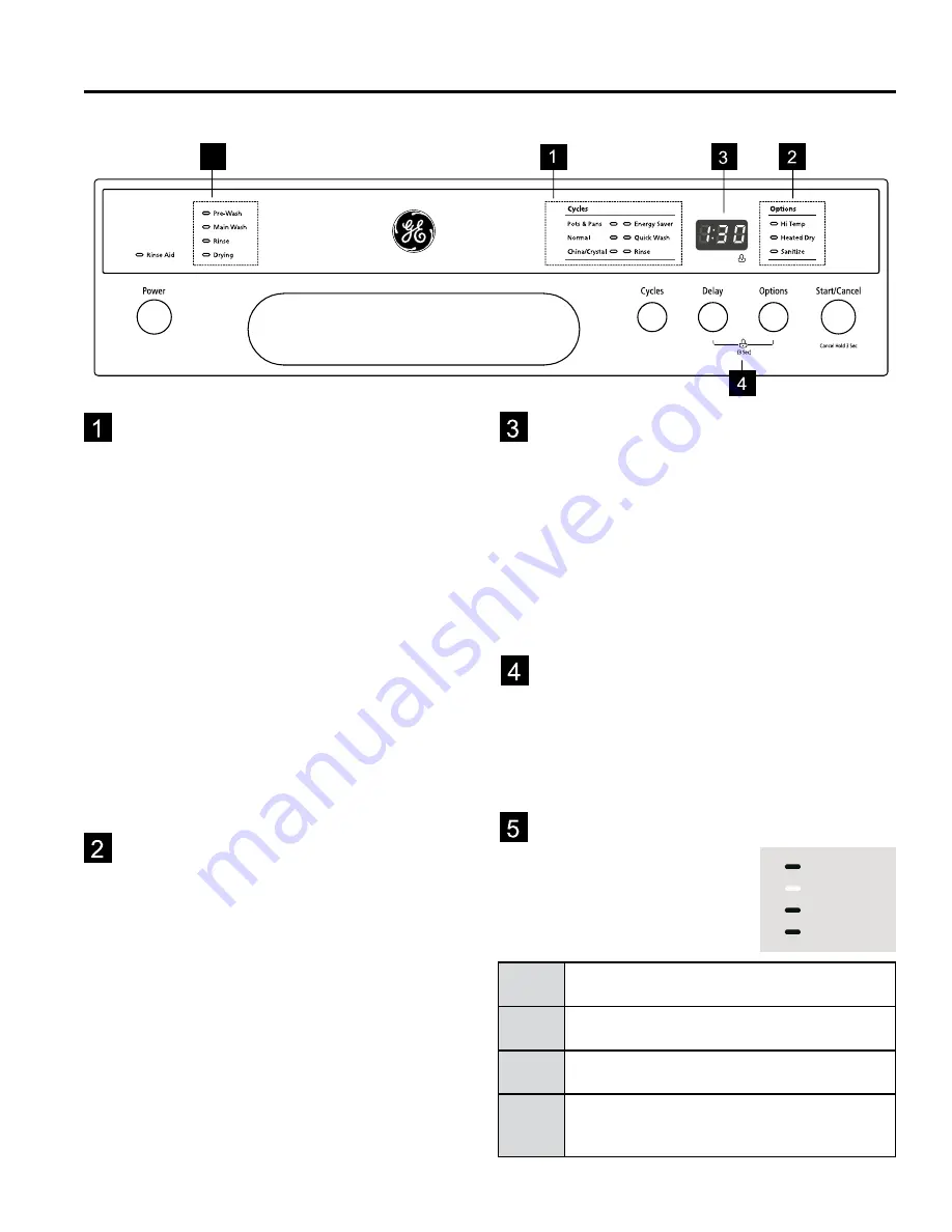 GE GBF 180 Series Owner'S Manual Download Page 8