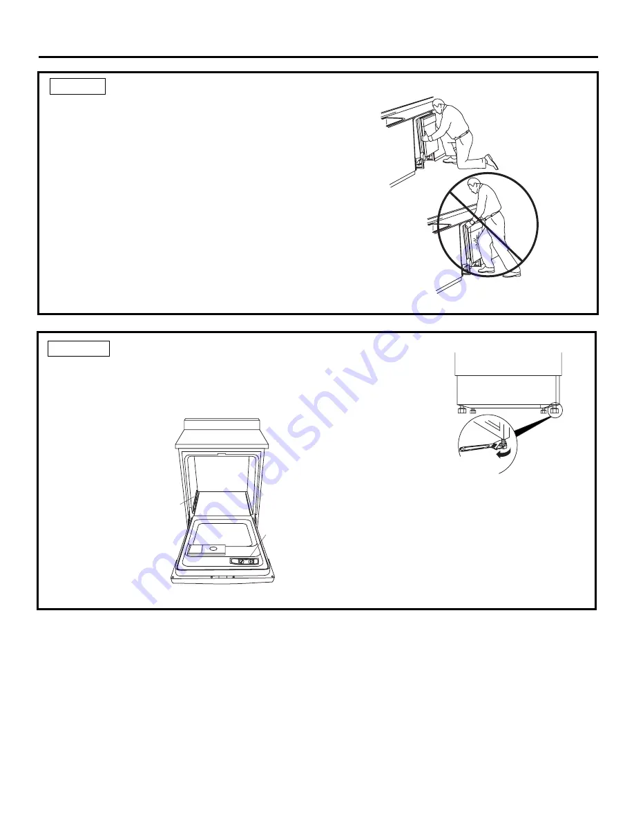 GE GBF630SGLBB Installation Instructions Manual Download Page 20