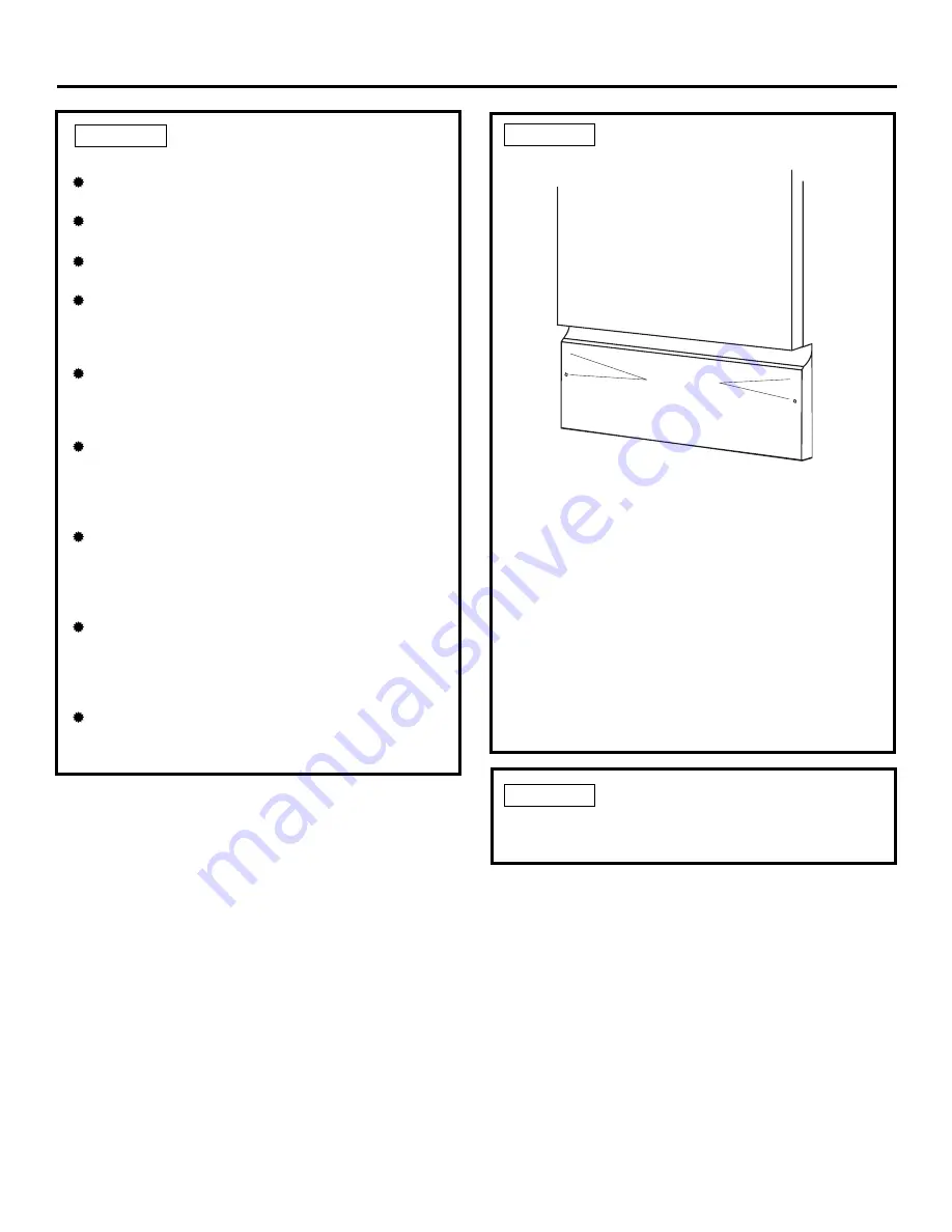 GE GBF630SGLBB Installation Instructions Manual Download Page 24