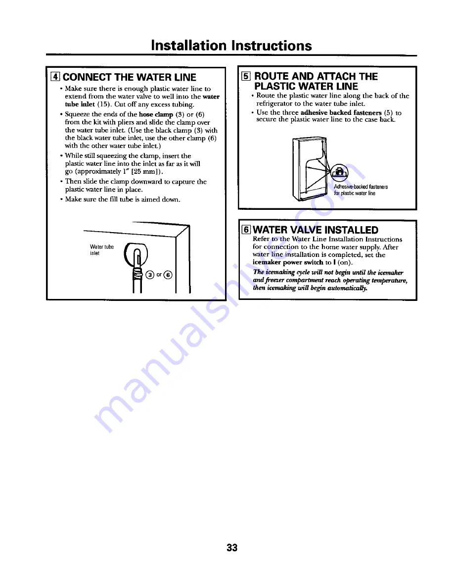 GE GBS20KB Owner'S Manual And Installation Instructions Download Page 39