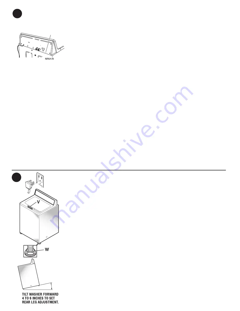 GE GCWP1805DCC Скачать руководство пользователя страница 5