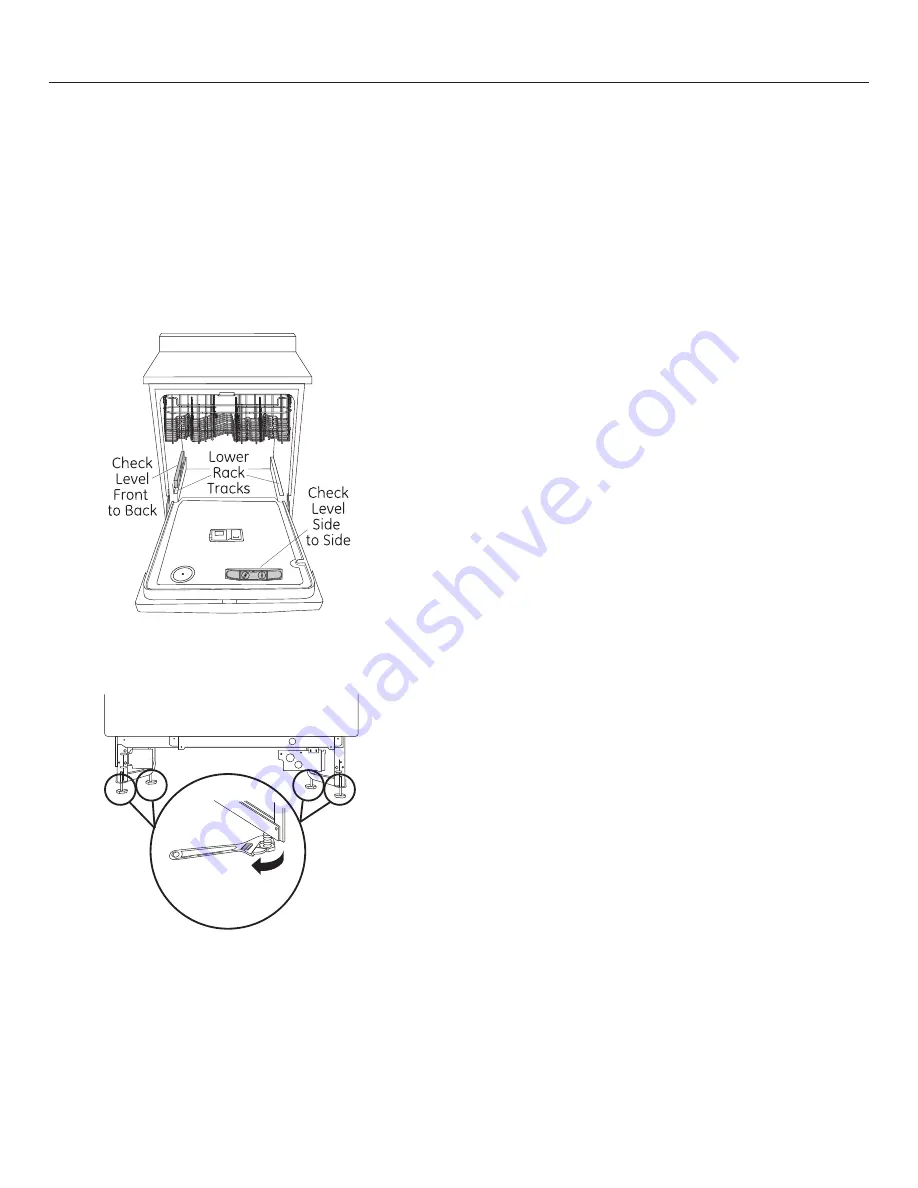 GE GDF610PSJ5SS Installation Instructions Manual Download Page 10