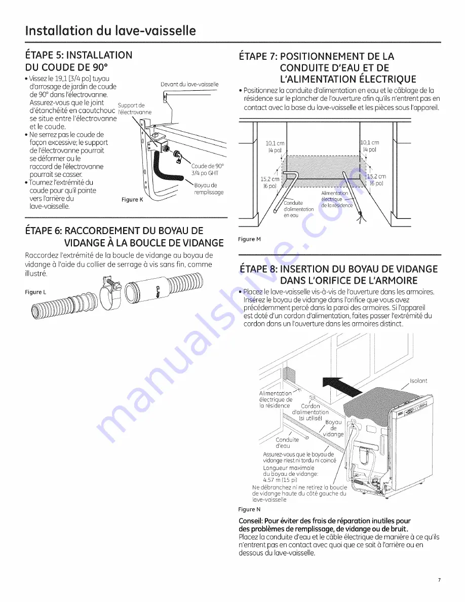 GE GDT530PSD4SS Installation Instructions Manual Download Page 23