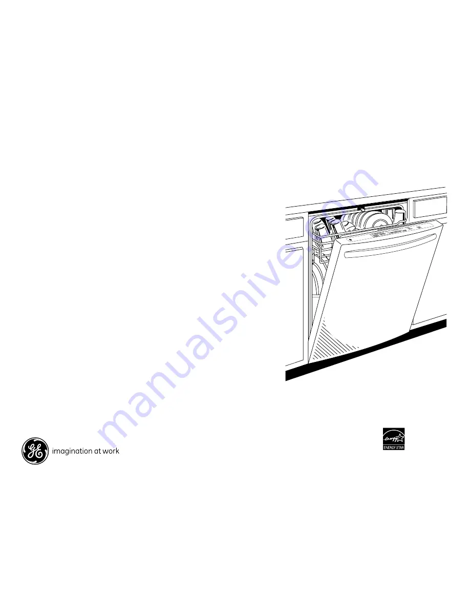 GE GDWT100 Dimensions And Installation Information Download Page 2