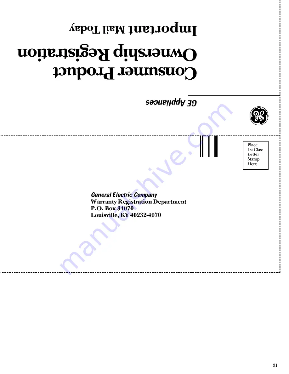 GE GE Monogram ZET837BBBB Скачать руководство пользователя страница 31