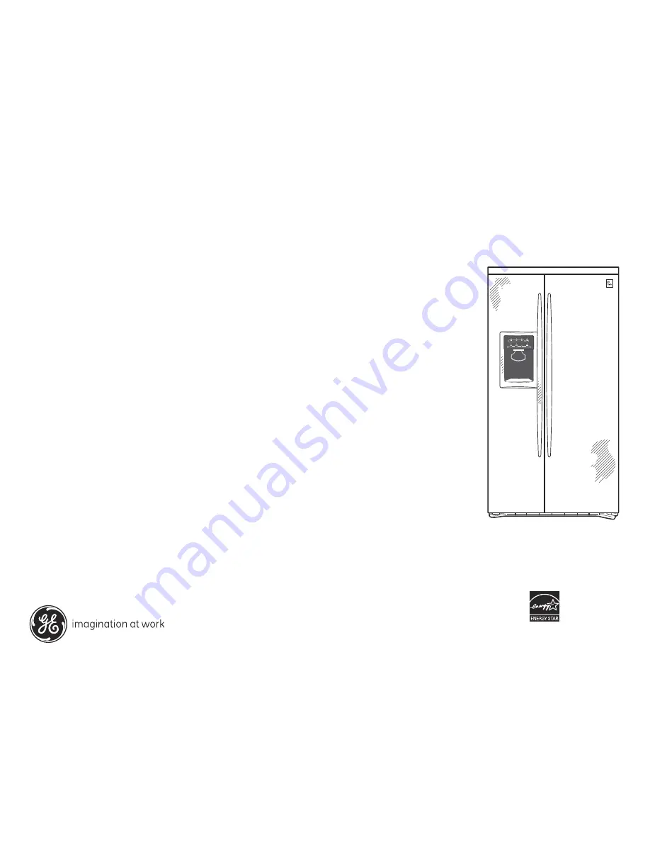 GE GE Profile CustomStyle Energy Star PSW23PSS Dimensions And Installation Information Download Page 3