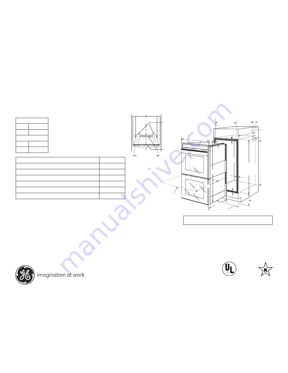 GE GE PROFILE JT952SK Скачать руководство пользователя страница 1