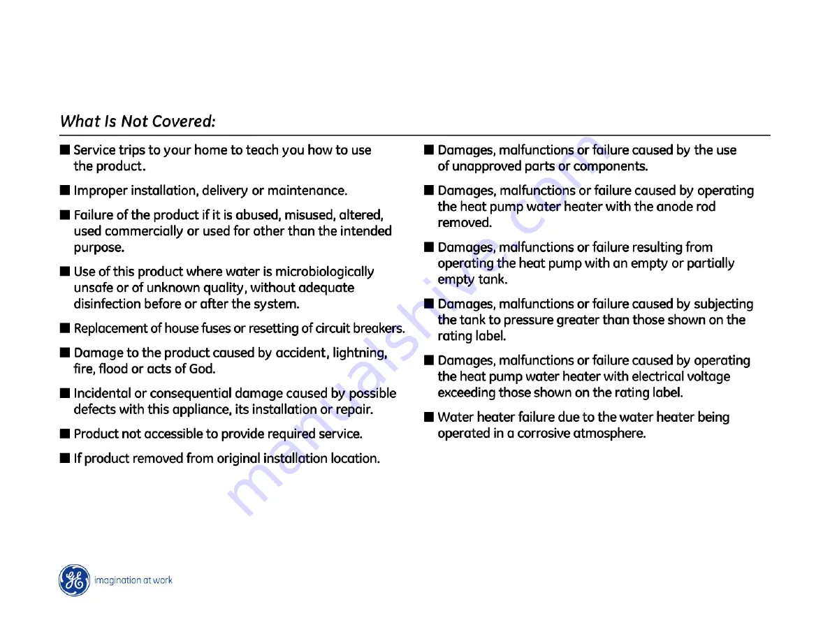 GE GEH Series Service Manual Download Page 16