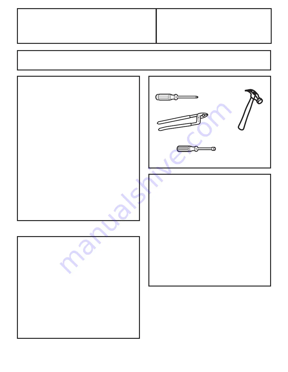 GE GFC1001V Series Owner'S Manual & Installation Instructions Download Page 71