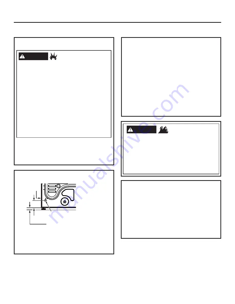 GE GFD48 Owner'S Manual & Installation Instructions Download Page 19