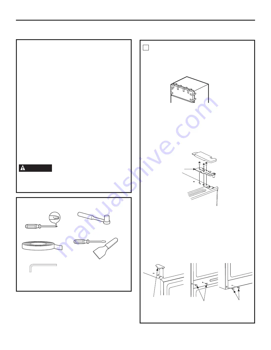 GE GIE21 Owner'S Manual And Installation Instructions Download Page 73